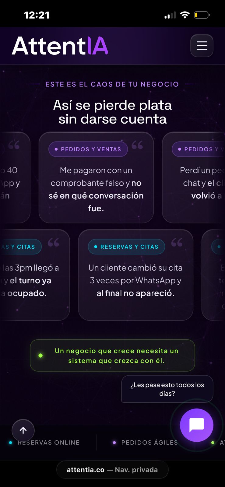 AttentIA móvil 2