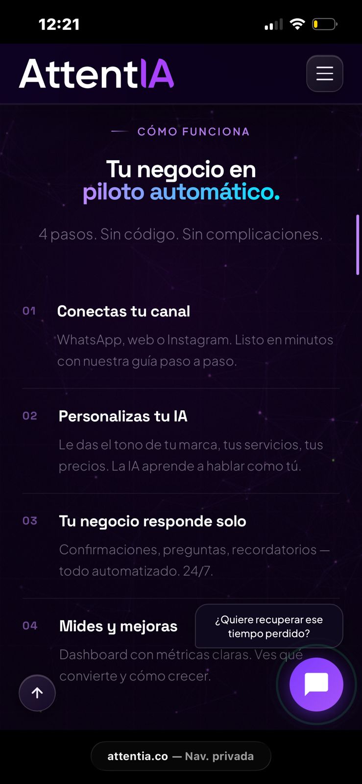 AttentIA móvil 4