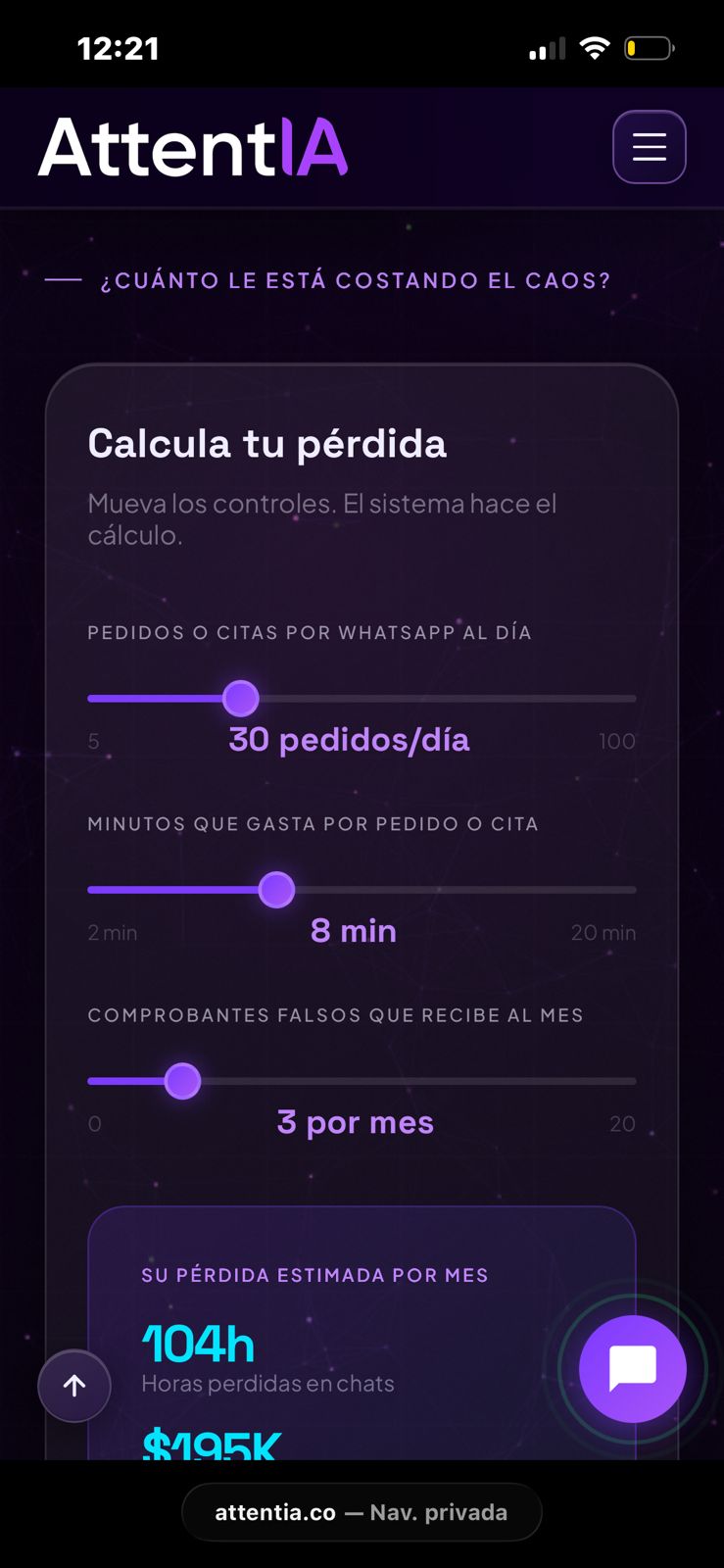 AttentIA móvil 6