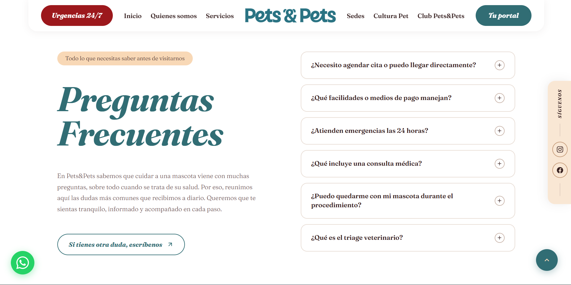 FAQ Dogspital