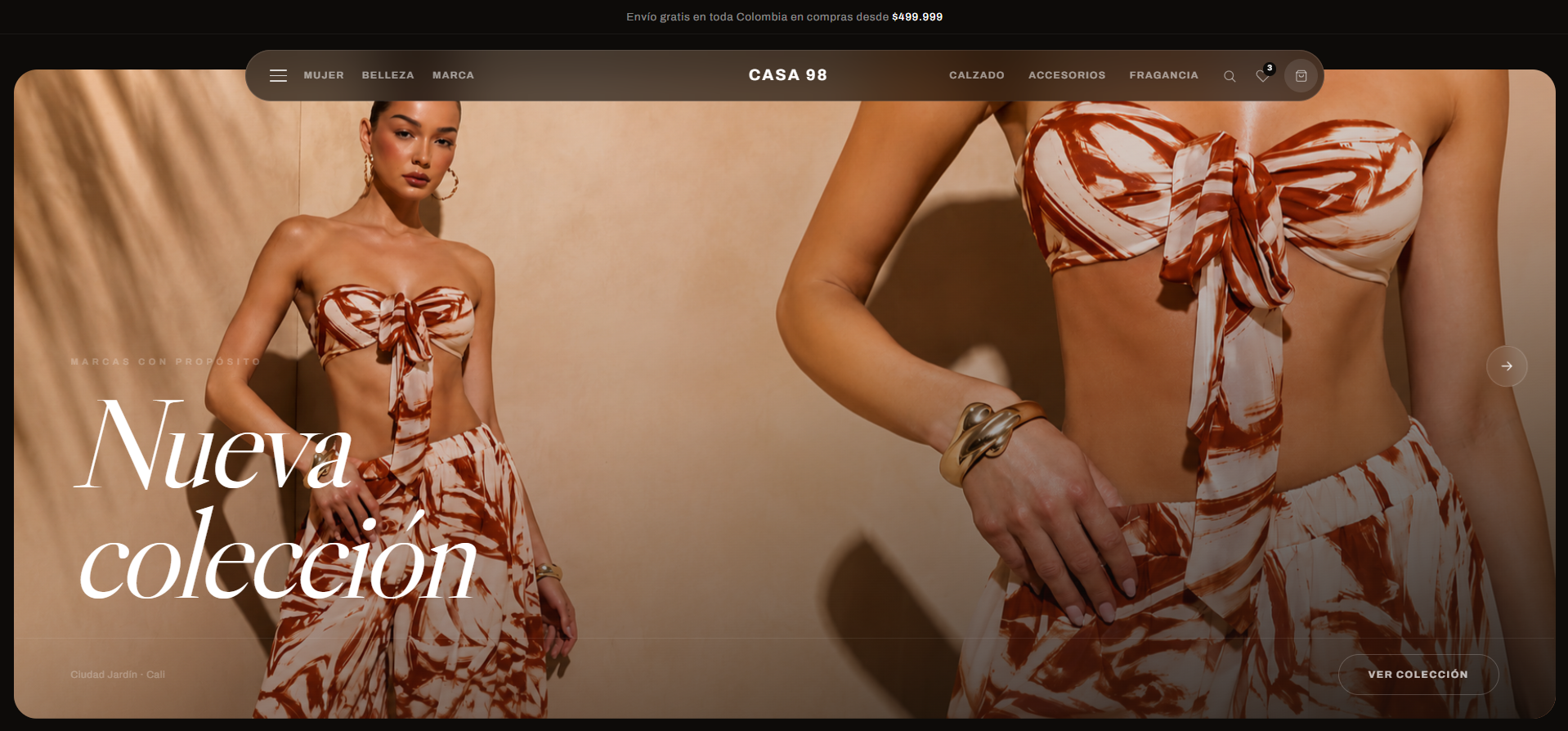 Casa 98 — tienda online e-commerce